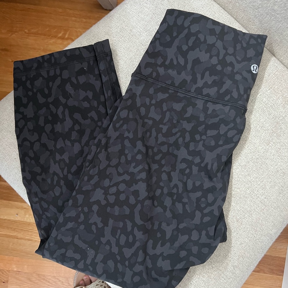 Lululemon Black Camo Leggings